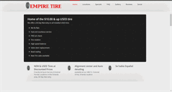 Desktop Screenshot of empiretire.com
